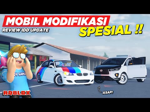 NYOBAIN MOBIL CUMI MODIFIKASI SPESIAL !! REVIEW CDID VERSI REALISTIS UPDATE - Roblox Indonesia