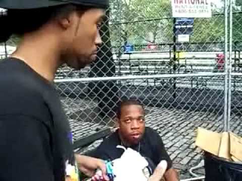 Wordspit gets snubbed by Michael Bivins!