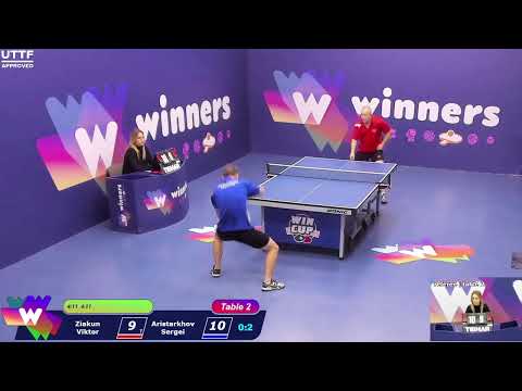 WINners CUP table 2  22.11 Ziakun Viktor - Aristarkhov Sergei  17:00