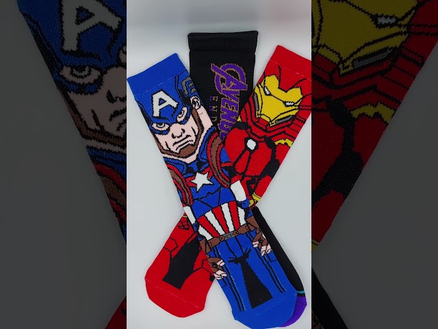 Vídeo relacionado con Calcetines Marvel diseño Capitán América Gris 38-45 Cómodos y Suaves - Calcetines con Estilo Único y Licencia Oficial
