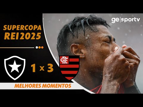 Gols e lances de Botafogo x Flamengo