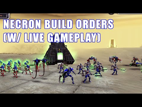 NECRON BUILD ORDERS ft. Rhada | Dawn of War: Soulstorm