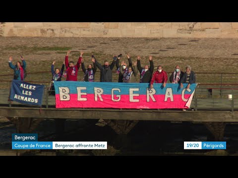 Coupe de France de football : l'ambiance à Bergerac avant la réception de Metz