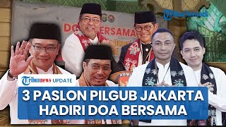 Hadiri Doa Bersama Jelang Pilkada Jakarta, RK, Dharma hingga Pram Sepakat Ciptakan Situasi Kondusif