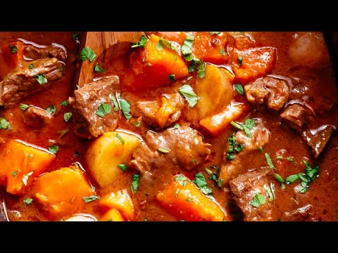 Potato Beef Stew Recipe (One Pot Meal)