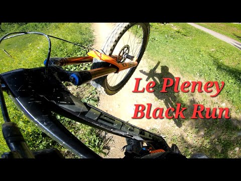 Le Pleney Black Run | Morzine | Most Fun Black Run?
