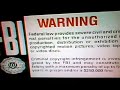 Fbi Warning English French Dvcc Digtal Video Compression Center