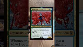Astonishing Antman doing simic things. #edh #mtg #mtgcommander #magicthegathering #marvel