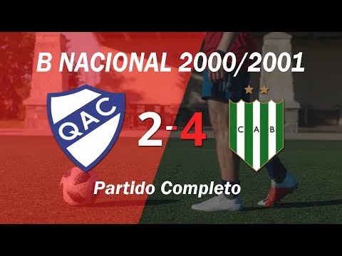 Quilmes vs. Banfield | B Nacional 2000/01 Cuadrangular Final Vuelta.