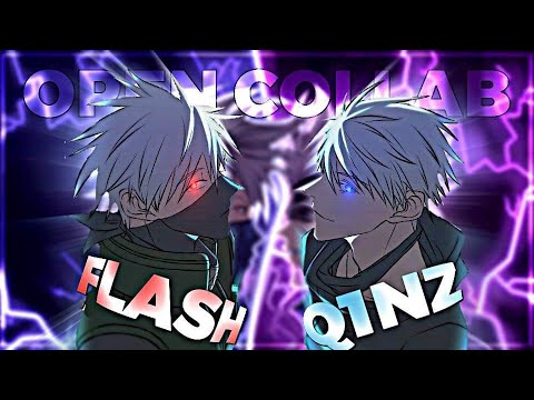 KAKASHI X GOJO (AMV/EDIT) | @Q1NZ |  JJK X NARUTO SHIPPUDEN OPEN COLLAB..