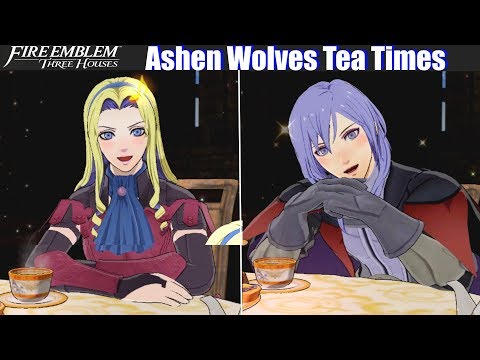 FE3H Ashen Wolves Tea Times (Perfect Answers) - Fire...