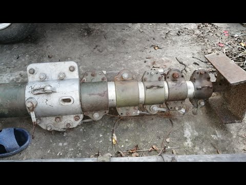 Ремонт телескопической мачты от р140. Первая часть разборка.