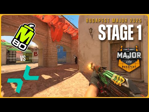 PVISION vs M80 - HIGHLIGHTS - StarLadder Budapest Major 2025 - STAGE 1 | CS2