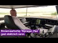 Dit schip vaart van Nijmegen naar Rotterdam en terug op elektriciteit
