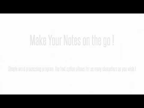 Simple Notes Video