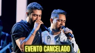 Evento Cancelado - Henrique & Juliano