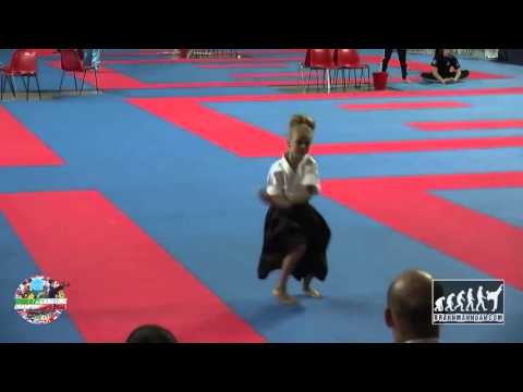 8-Year-Old Girl Is Already A Katana Master