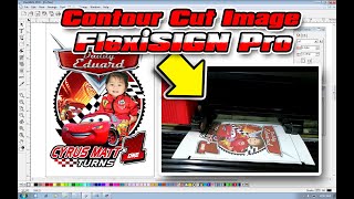 How to Contour Cut Image with FlexiSIGN 81 Pro wit
