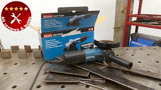 Makita Angle Grinder (125mm/5”) – Unboxing & Real-World Test