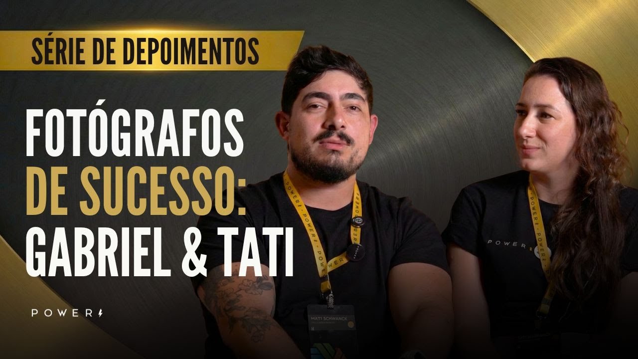 Fotógrafos de Sucesso: Gabriel e Tati | Crescendo de R$ 220 mil para R$ 402 mil em 1 ano