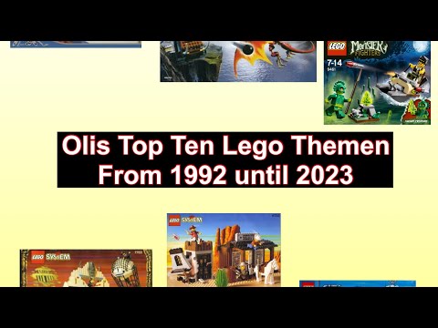 OliAGs Lego Themen Top 10 (1992-2023)