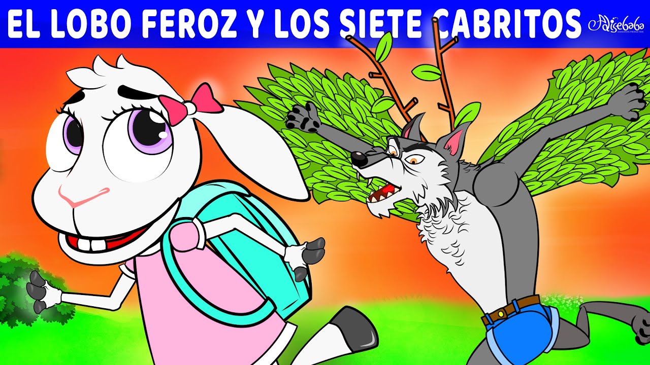 El Lobo Feroz y Los 7 Cabritos - De Vuelta a la Escuela | Cuentos infantiles para dormir en Español