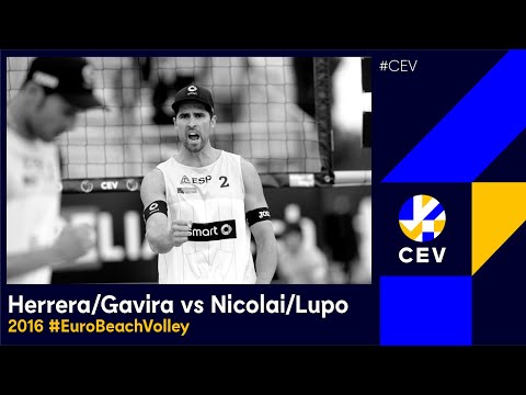 Hererra/Gavira vs Lupo/Nicolai - 2016 #EuroBeachVolley