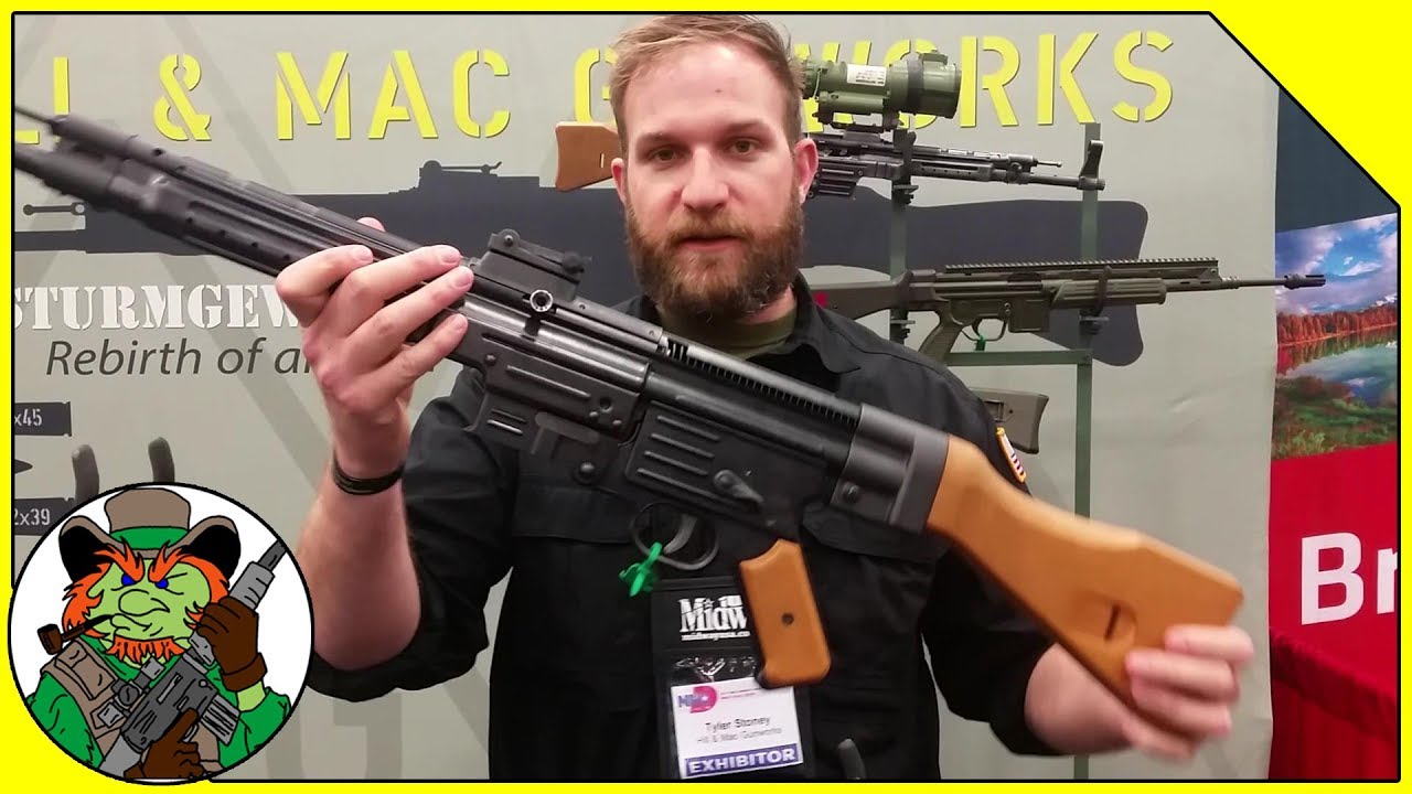 HMG Sturmgewehr - Hill & Mac Gunworks Booth At NRA Annual Meeting 2018 #NRAAM2018
