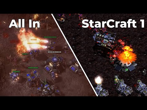 All-In In StarCraft 1 is INCREDIBLE!