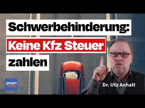 Bei Schwerbehinderung keine oder weniger KFZ-Steuern zahlen – so gehts