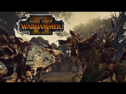Kroxigors VS Tree Kin | Total War: Warhammer 2