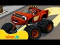Вспыш и чудо машинки У Вспыша скользкие шины Nick Jr Cyrillic
