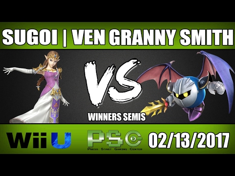 Sugoi Ven (Zelda) vs Granny Smith (Meta Knight) - Wii U Winners Semis - S4M
