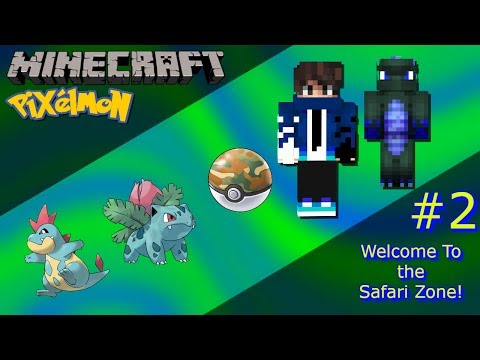Welcome to the safari zone//Minecraft Pixelmon #2