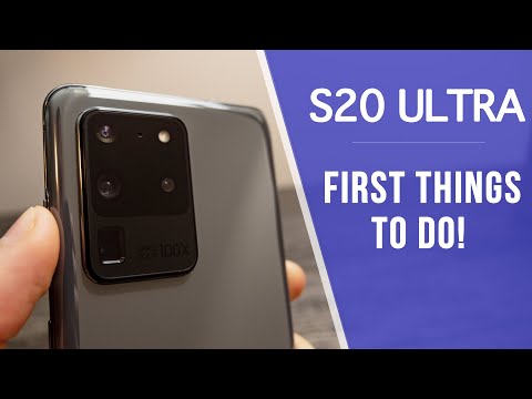 Samsung Galaxy S20 Ultra - First 14 Things To Do!