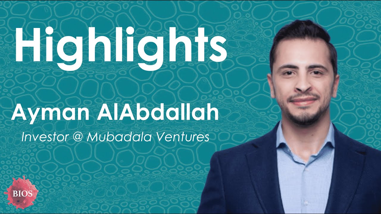Biotech in 2050 w/ Ayman AlAbdallah - Investor @ Mubadala Ventures