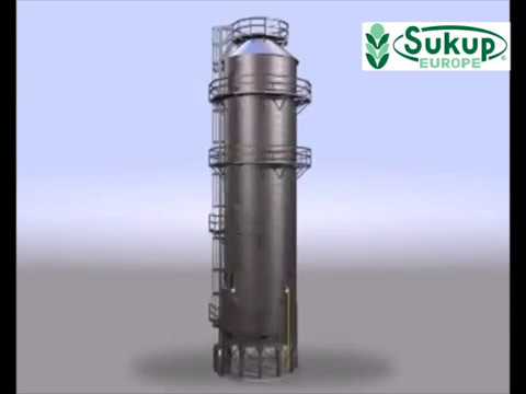 Sukup Tower dryer - Turm Trockner - Tårn tørreri - Sukup Europe - DANCORN
