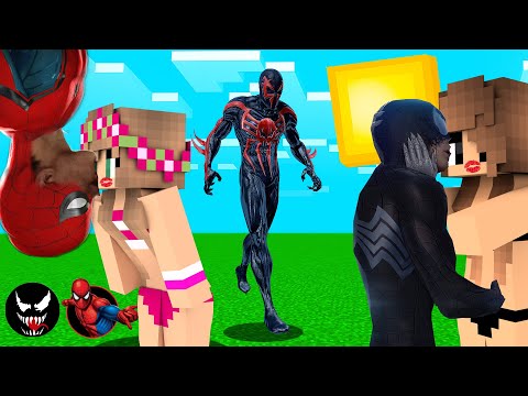 YANLIŞ ÖRÜMCEK ADAM VE VENOMU ÖPERSEN ÖLÜRSÜN! 😱 - Minecraft