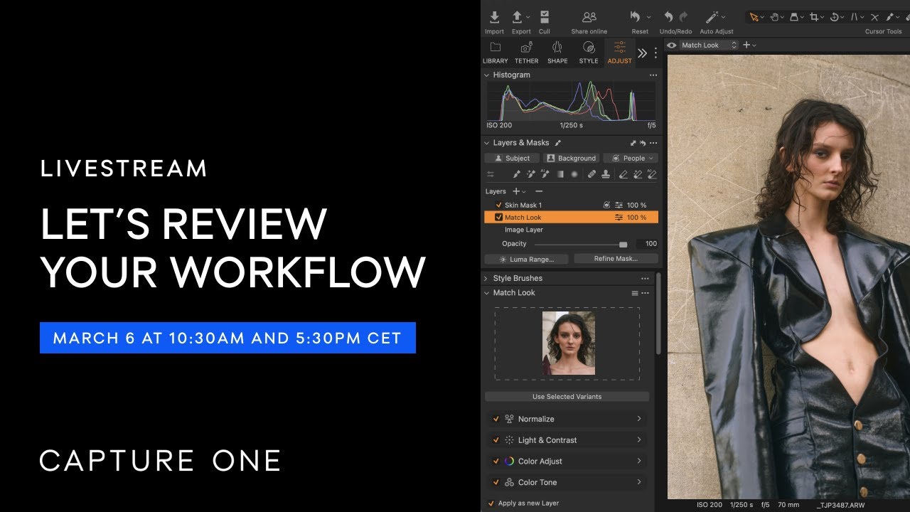 Capture One Livestream | Let's review your workflow