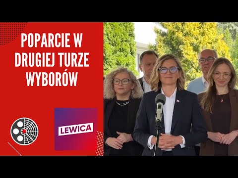 Magdalena Biejat o swoim poparciu w drugiej turze wyborów. Warszawa