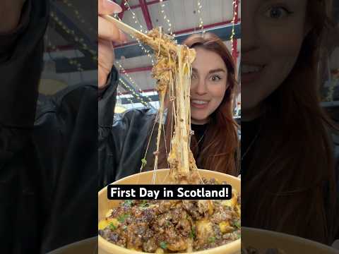 Everything I ate my first day in Scotland! #scotland #cheesy #eating #foodie #travel #uk
