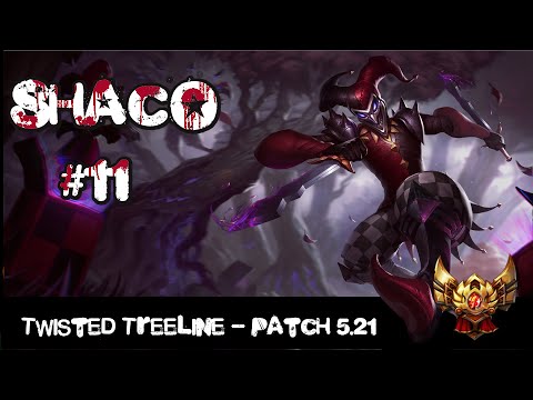 Twisted Treeline 3v3 - s5 5.21 - Shaco, Vayne, Spirit Fire Brand