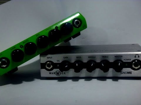 Trace Elliot Elf vs Warwick Gnome