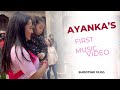 Ayanka's first MUSIC VIDEO SHOOT | Mutu Fasya Thiyo | Growing with Ayanka | Shooting Vlog