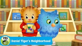 DANIEL TIGER'S NEIGHBORHOOD | So Many Books at the Library | PBS KIDS