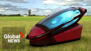 Death of woman in controversial &quot;suicide pod&quot; in Switzerland leads to several arrests