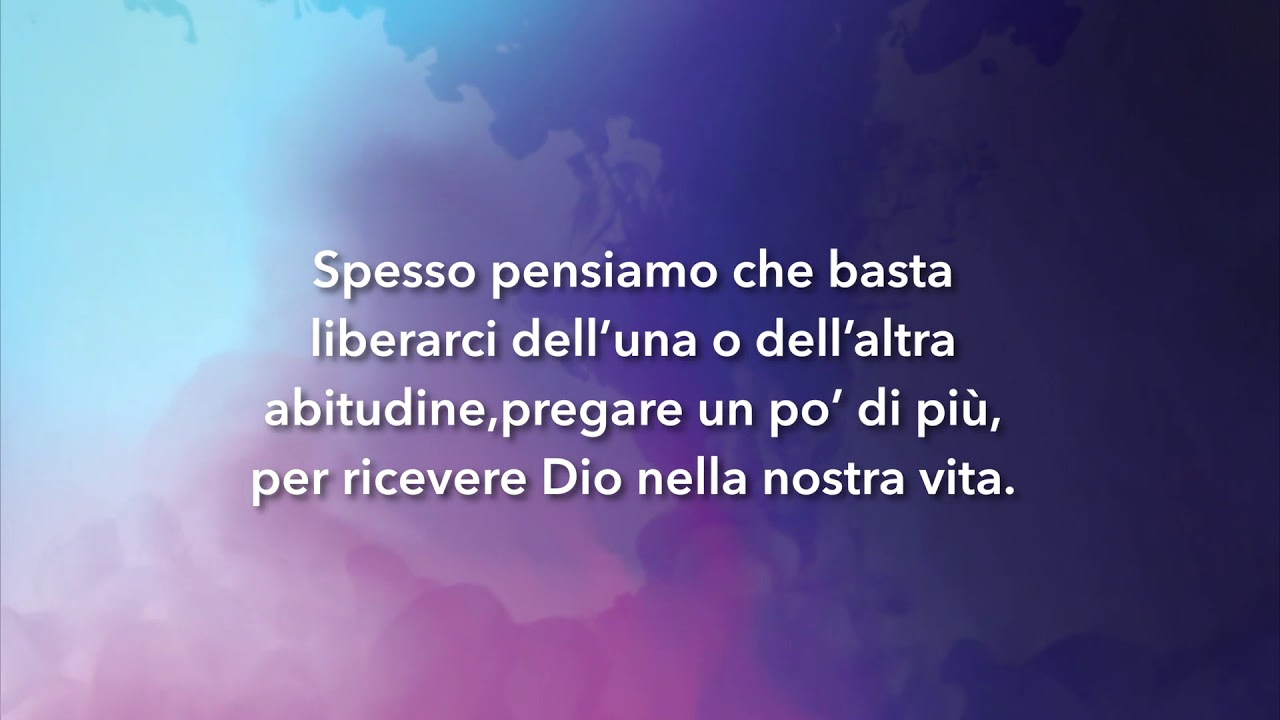 Meditazione Calendario "Parole di Vita" del 2 agosto 2019