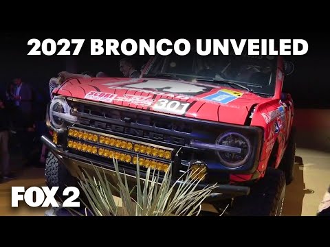 Ford unveils 2027 Bronco RTR at Detroit Auto Show