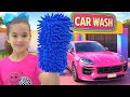 Ruby And Bonnie Learn How To Wash Cars And Help Their Friends