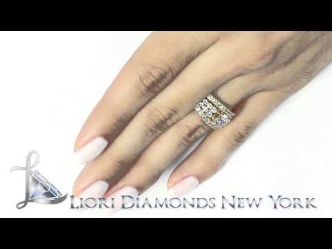 ER-0347 - 2.57 Carat K-VS2 Certified Natural Round Diamond Engagement Ring 14k Yellow Gold